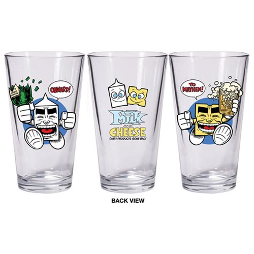 Milk and Cheese Pint Glass Set